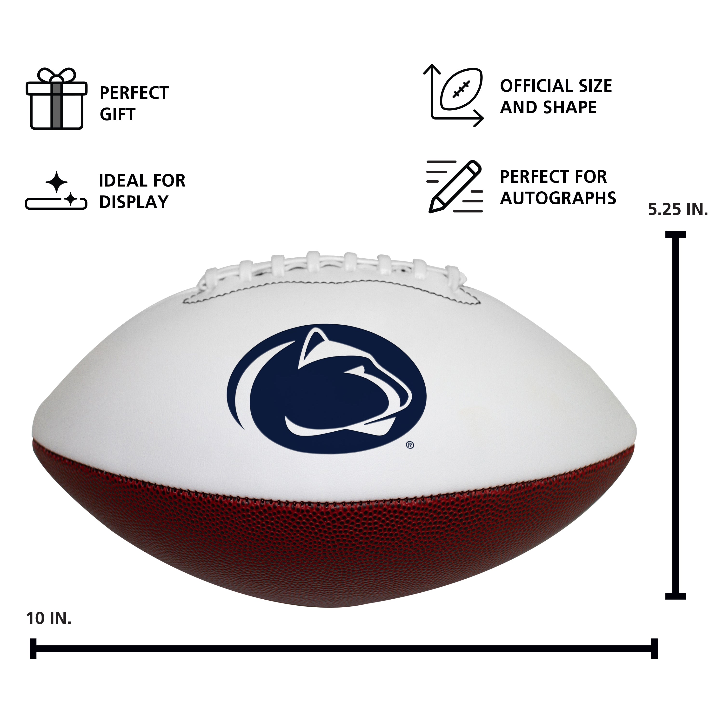 Penn State Official-Size Autograph Football