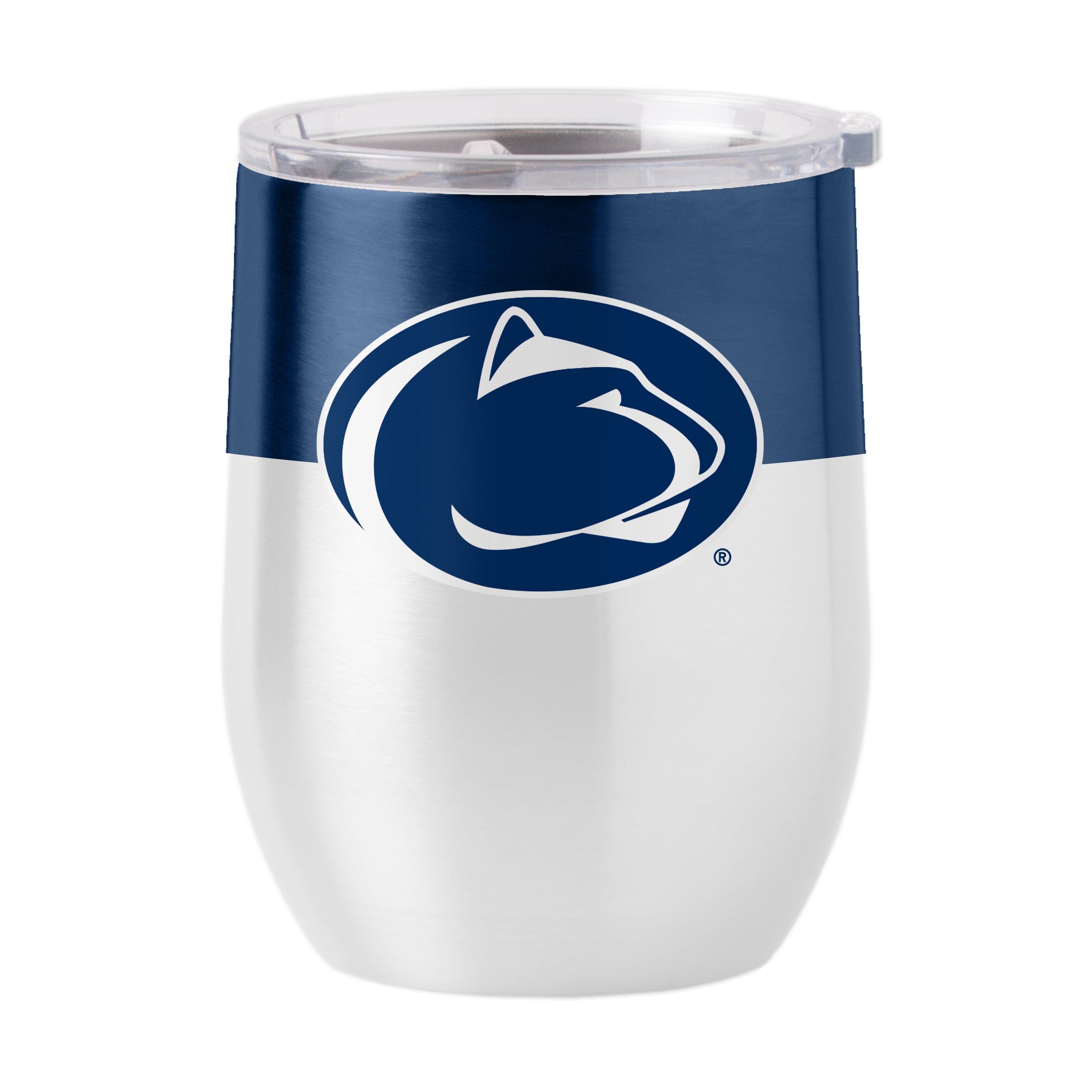 Penn State 16oz Colorblock Stainless Curved Beverage - Logo Brands