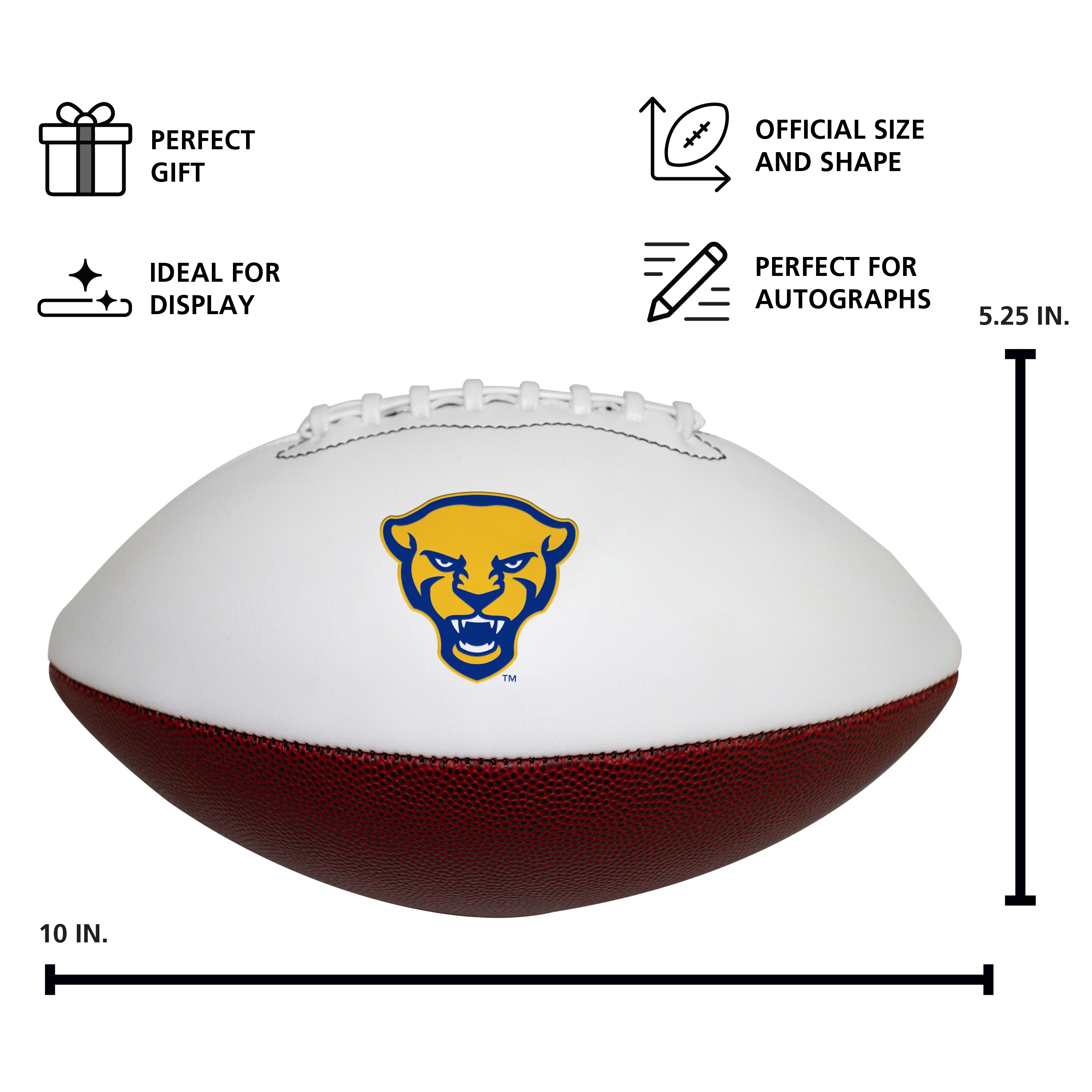 Pittsburgh Official-Size Autograph Football