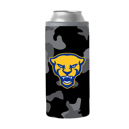 Product Image for Pittsburgh Black Camo 12oz Slim Can Coolie