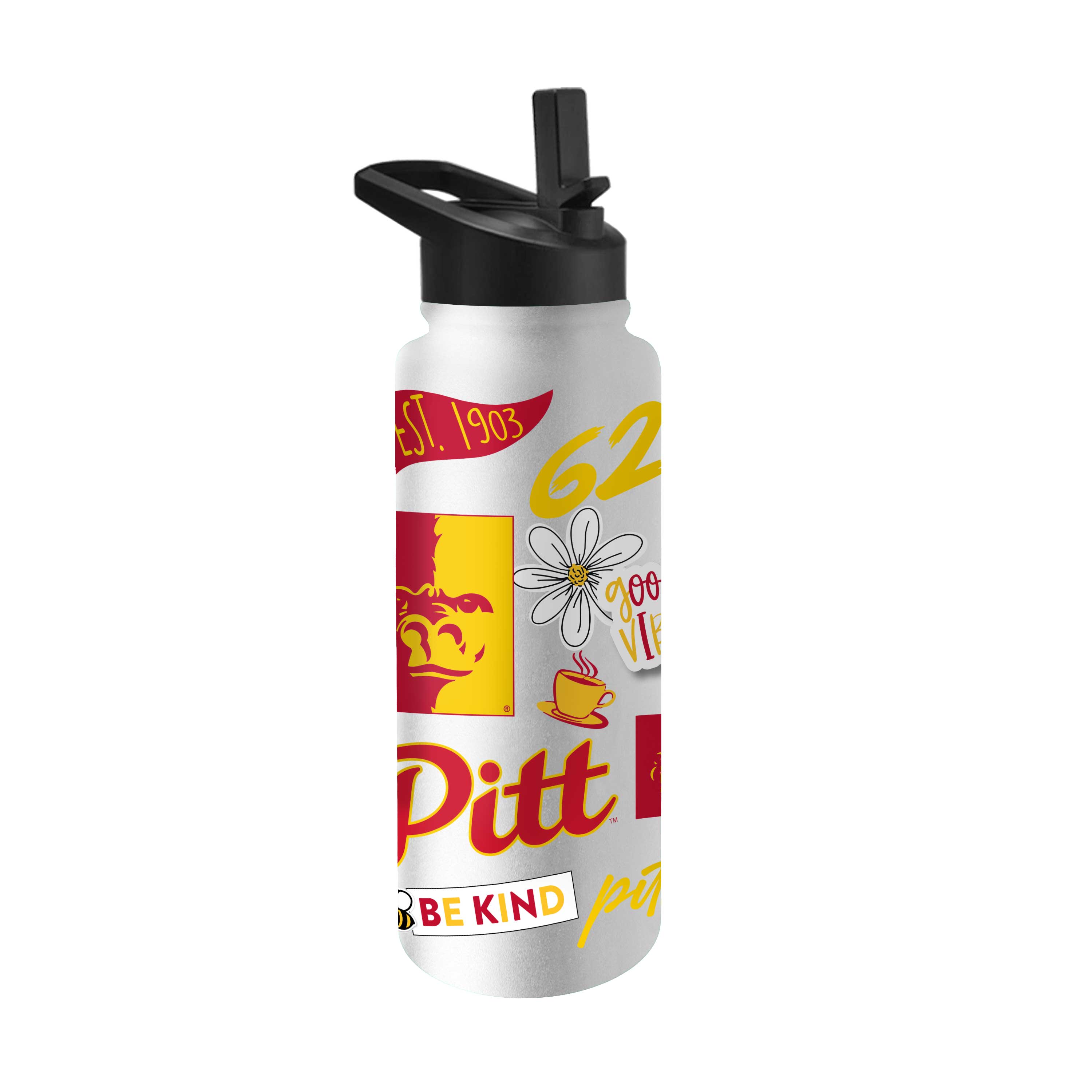 Pittsburg State 34oz Native Quencher Bottle - Logo Brands