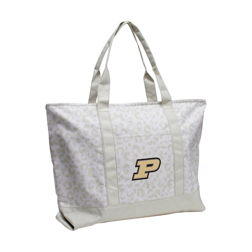 Product Image for Purdue Leopard Pattern Tote