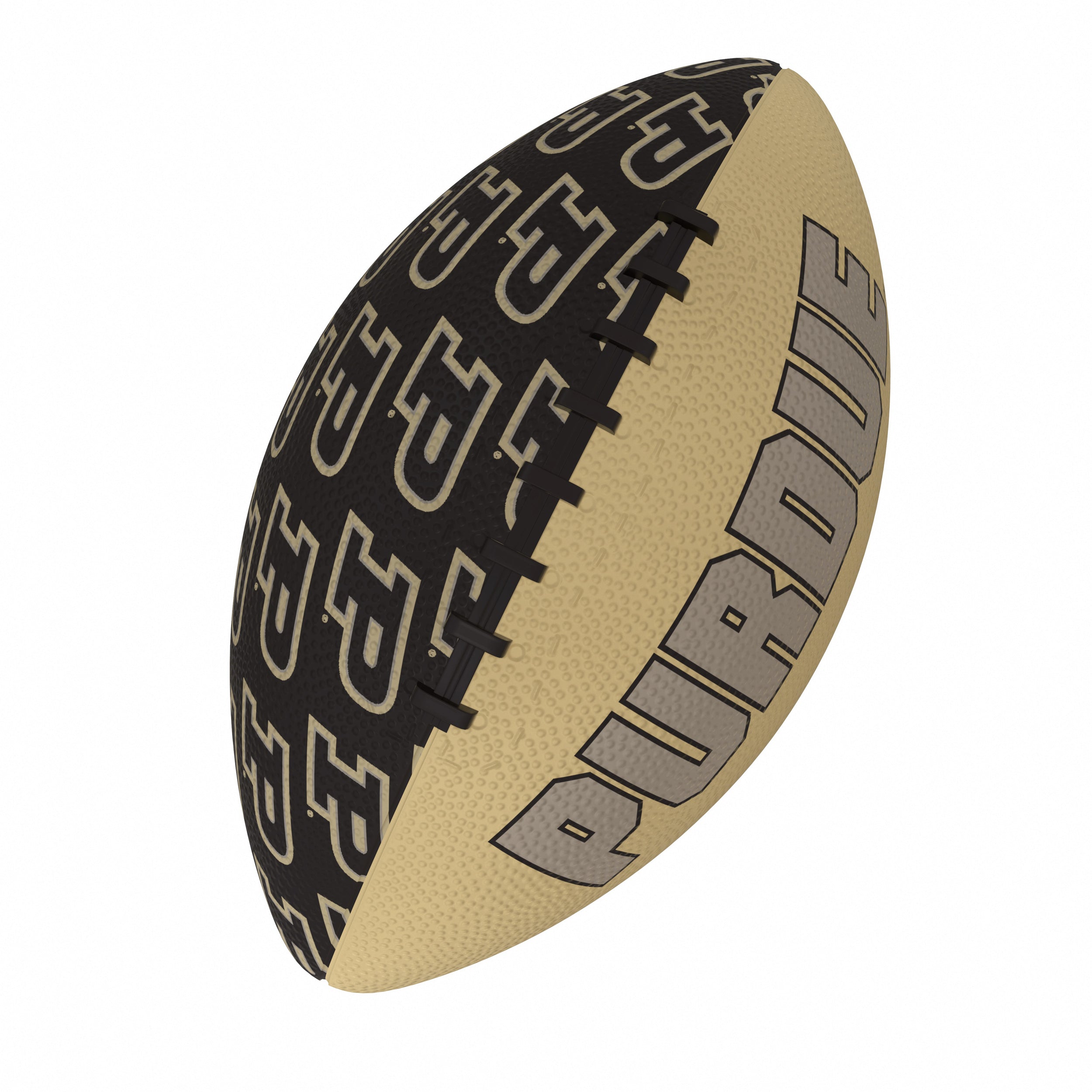 Purdue Mini-Size Rubber Football