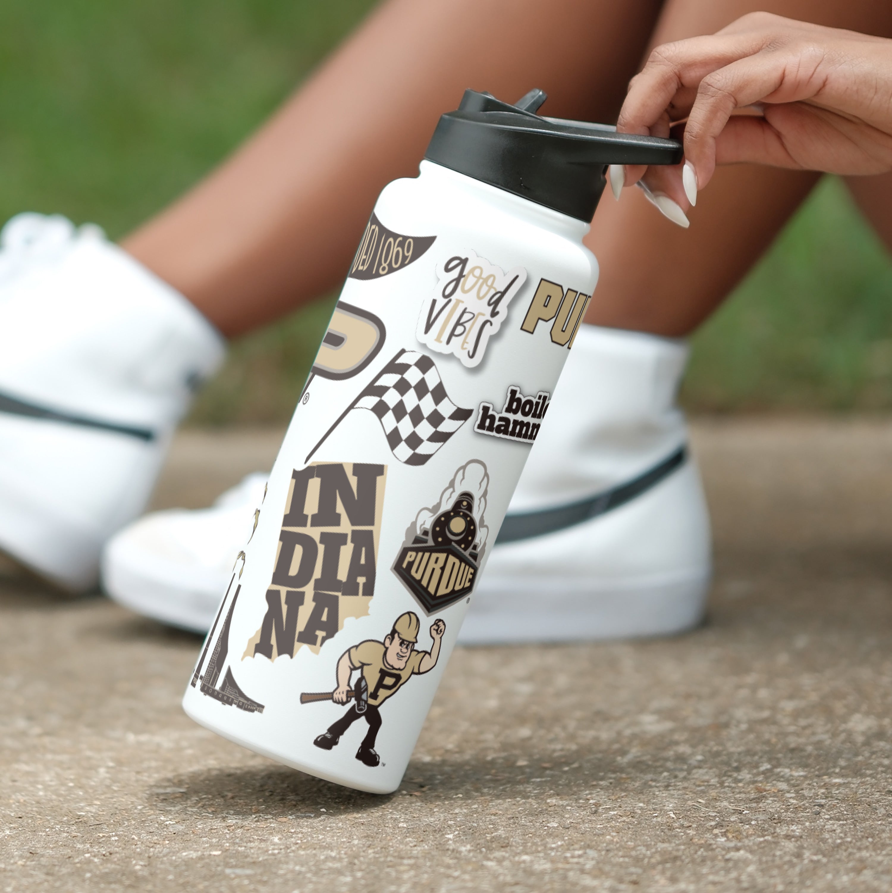 Purdue 34oz Native Quencher Bottle - Logo Brands