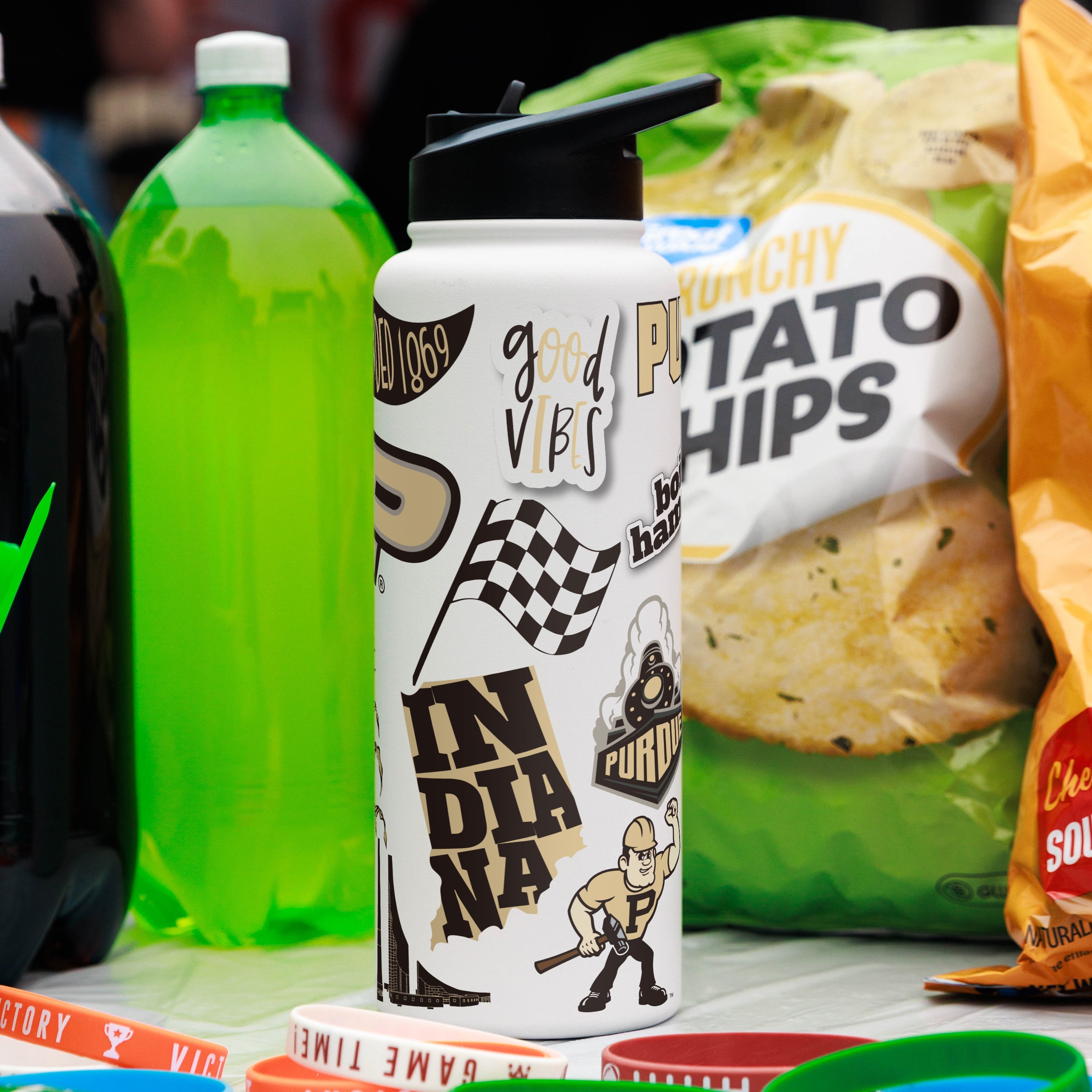 Purdue 34oz Native Quencher Bottle - Logo Brands