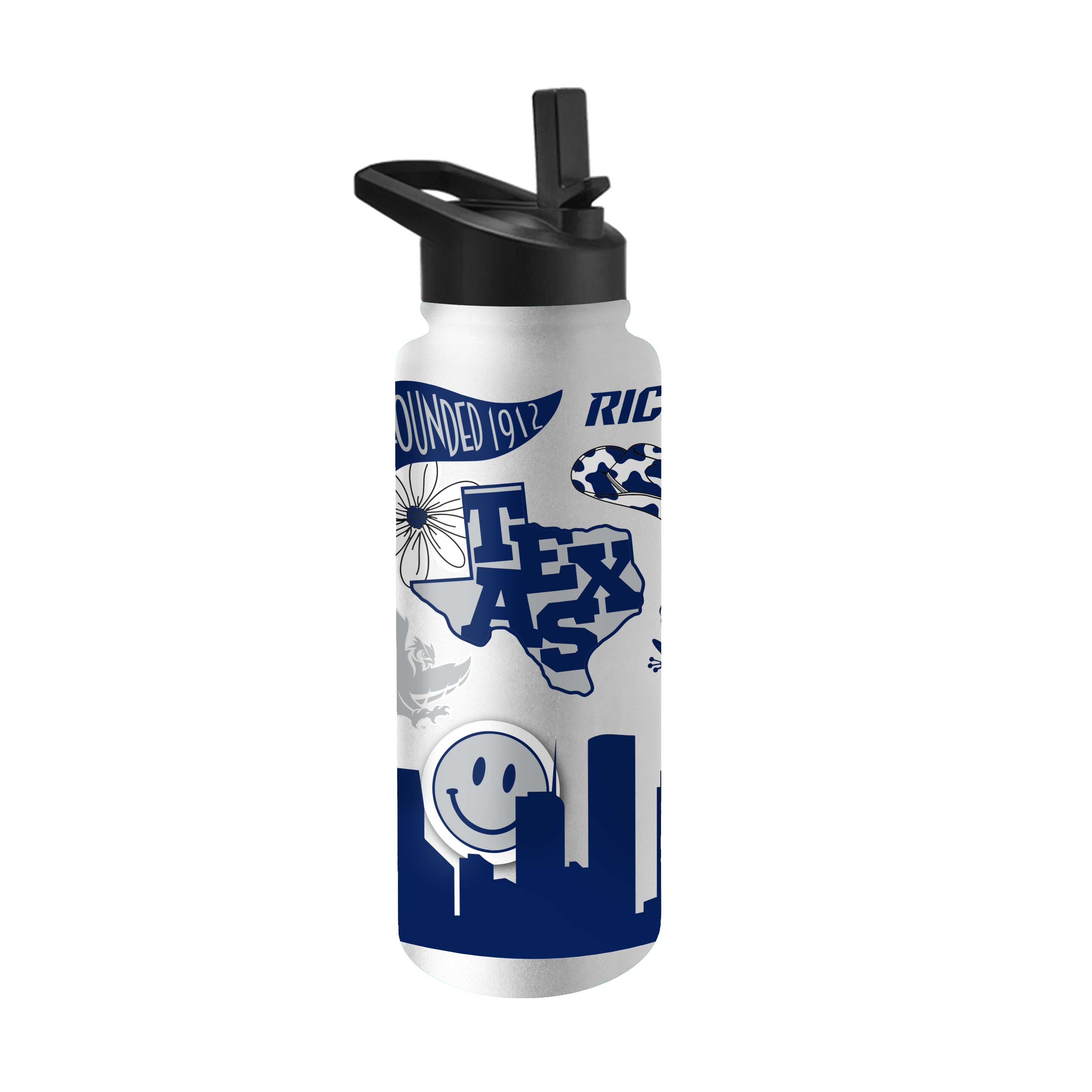 Rice 34oz Native Quencher Bottle - Logo Brands