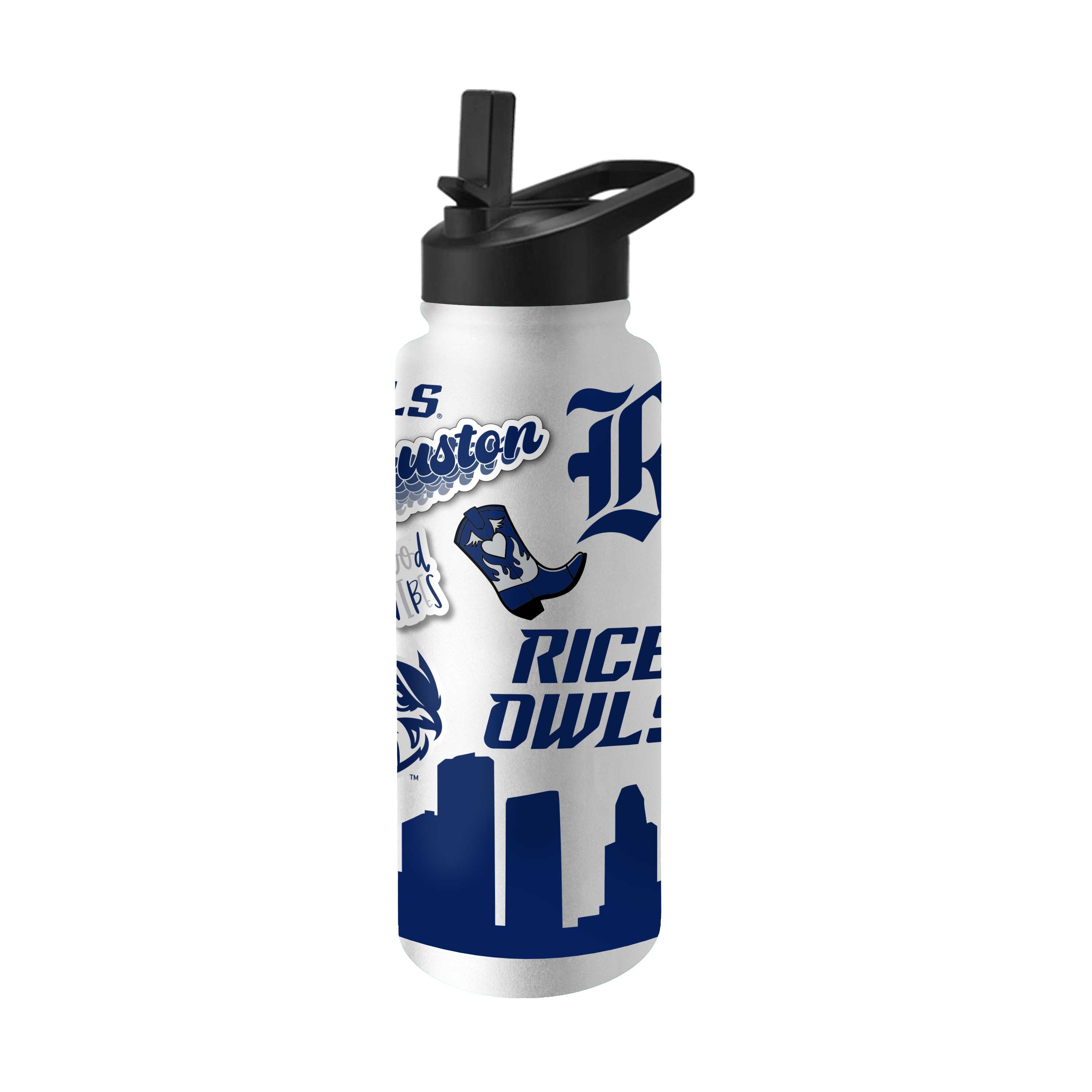 Rice 34oz Native Quencher Bottle - Logo Brands