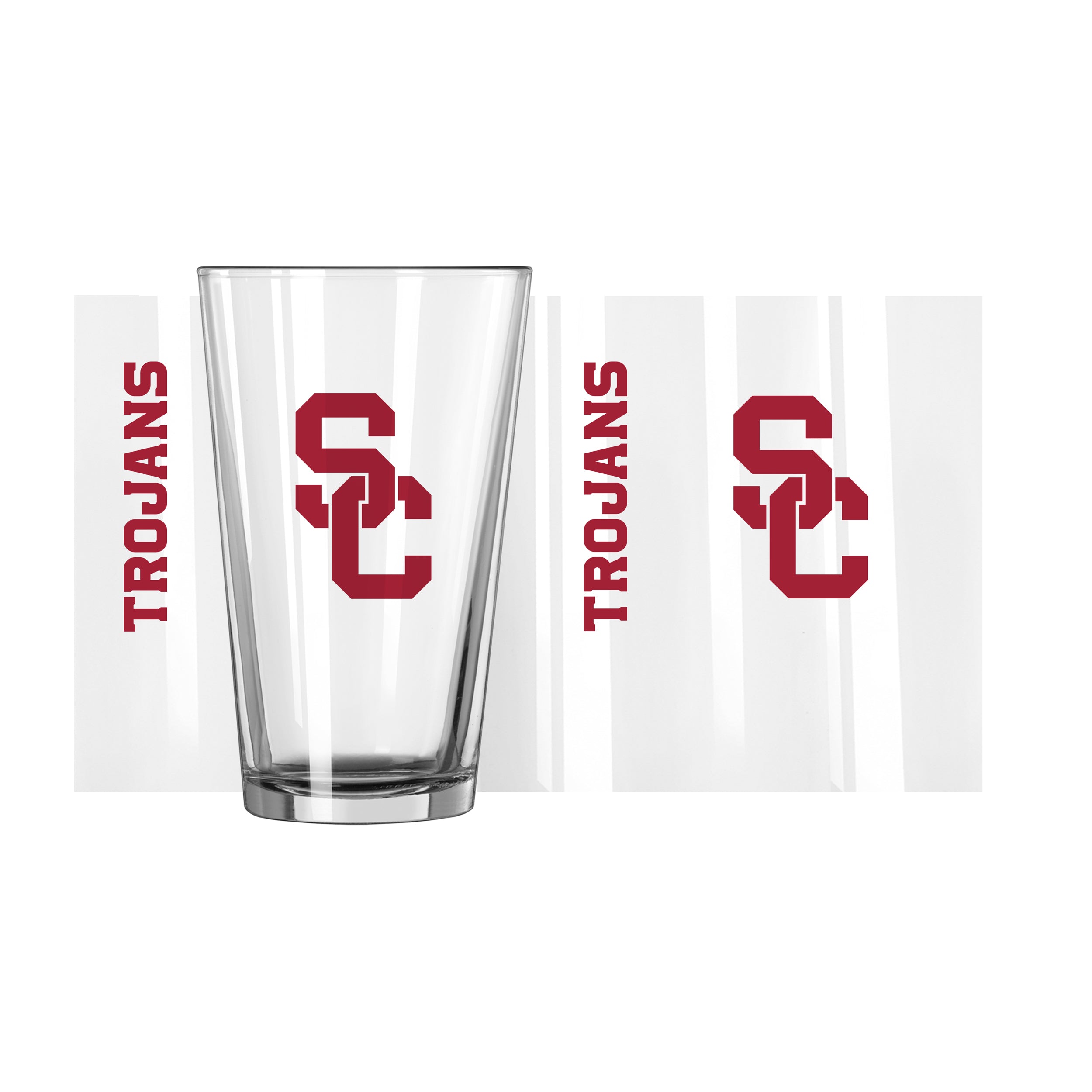 USC 16 oz. Gameday Pint Glass