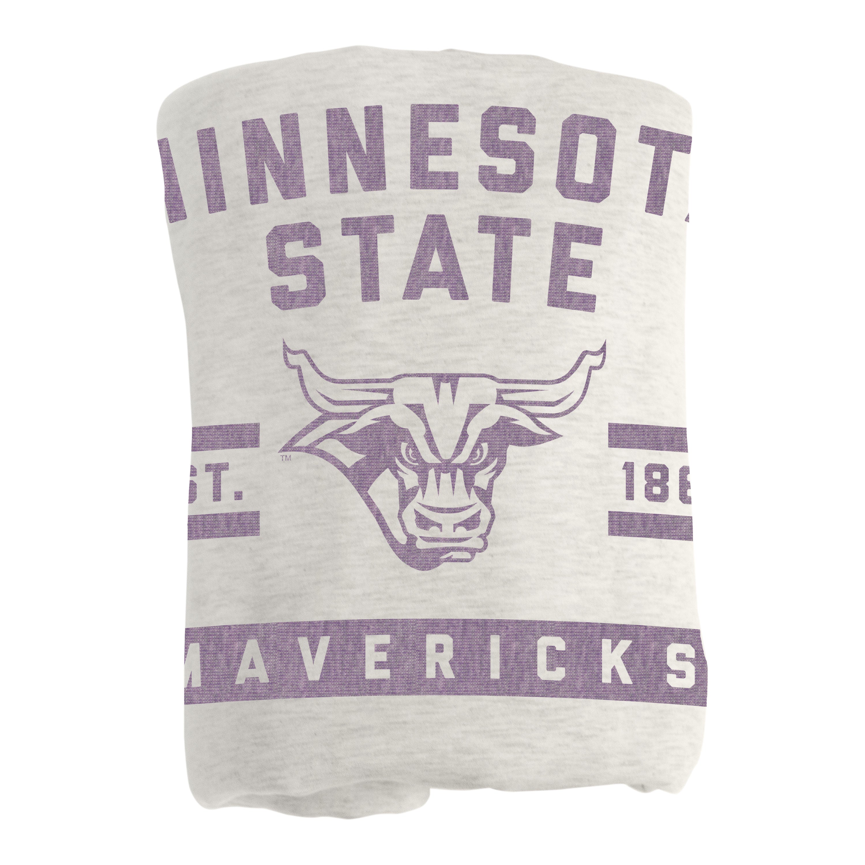 Minnesota St Mankato Sublimated Sweatshirt Blanket