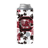 South Carolina 12oz Floral Slim Can Coolie