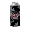 South Carolina Black Camo 12oz Slim Can Coolie