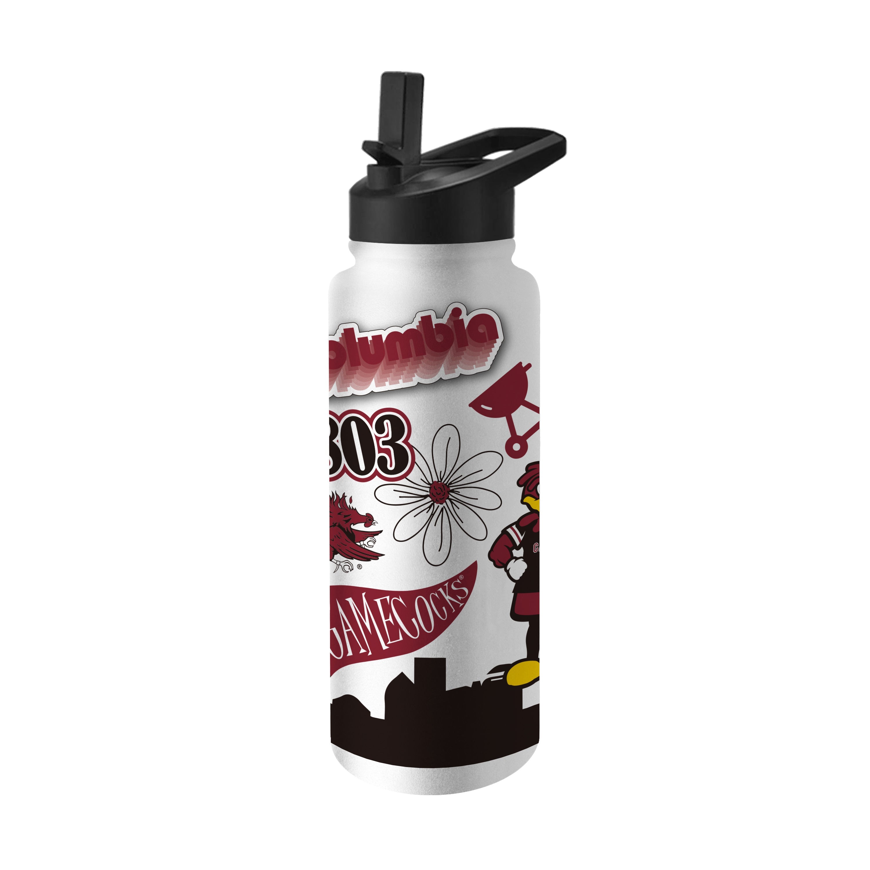 South Carolina 34oz Native Quencher Bottle - Logo Brands