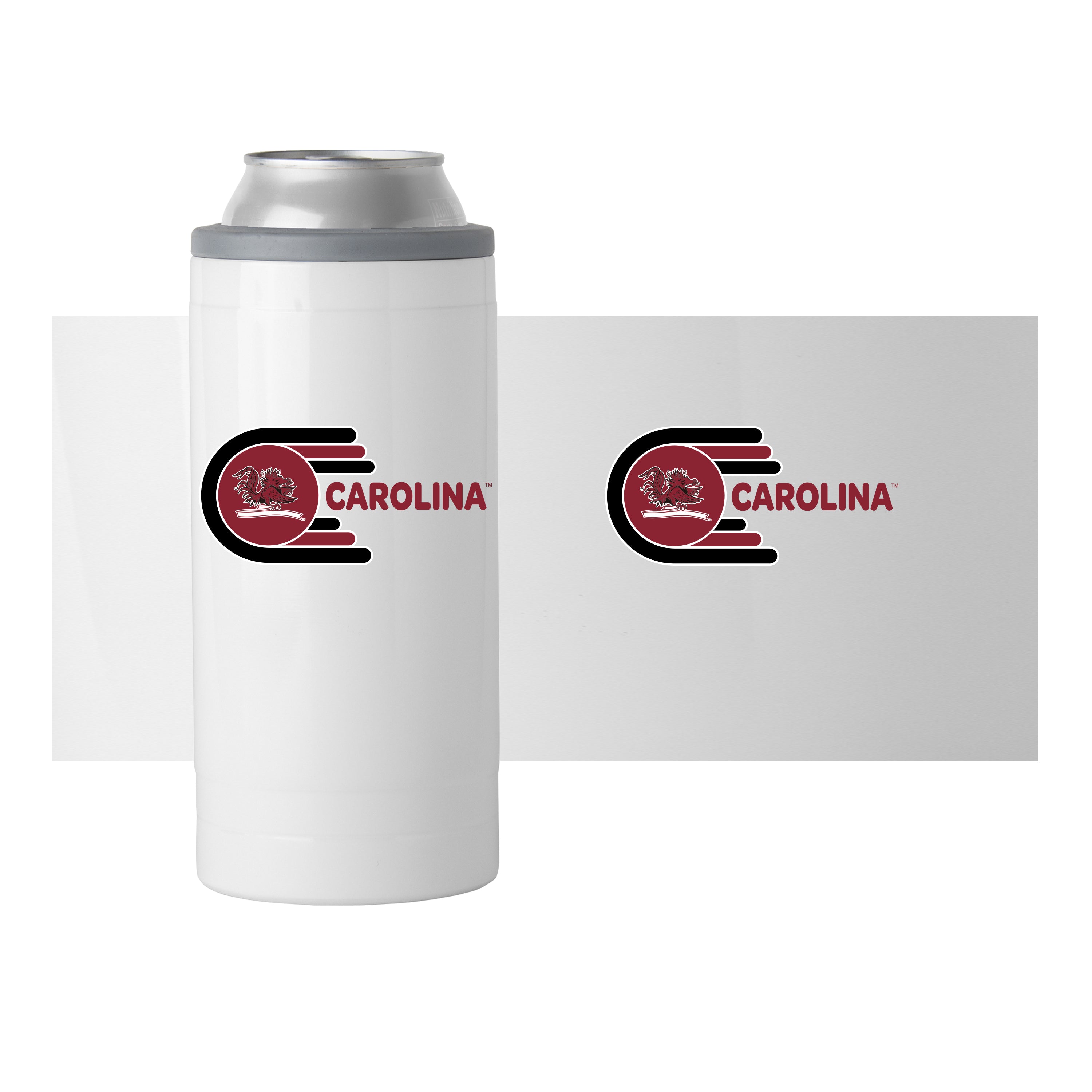 South Carolina 12oz Whirl Slim Can Coolie