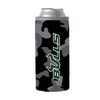 South Florida Black Camo 12oz Slim Can Coolie