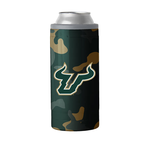 Product Image for University of South Florida 12oz Camo Swagger Slim Can Coolie