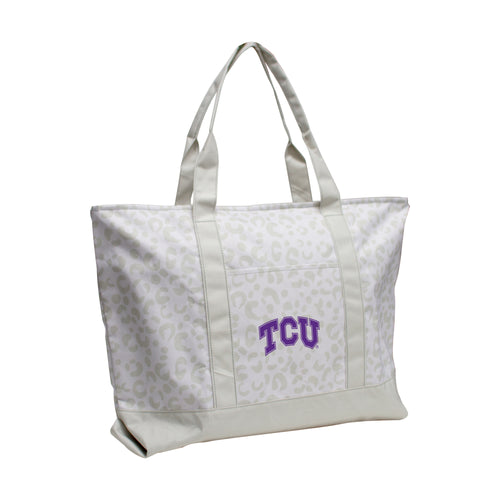 Product Image for TCU Leopard Pattern Tote