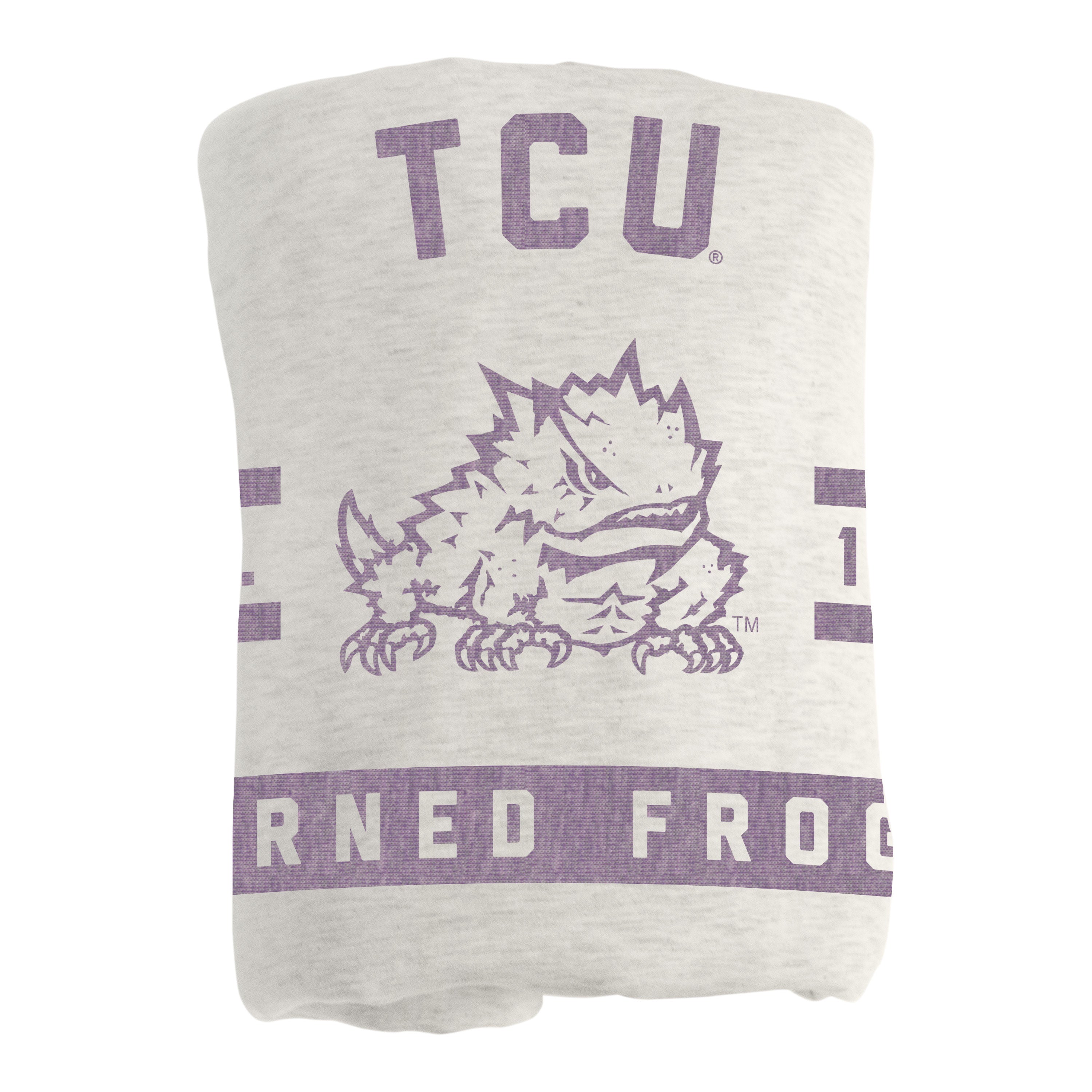 TCU Sublimated Sweatshirt Blanket