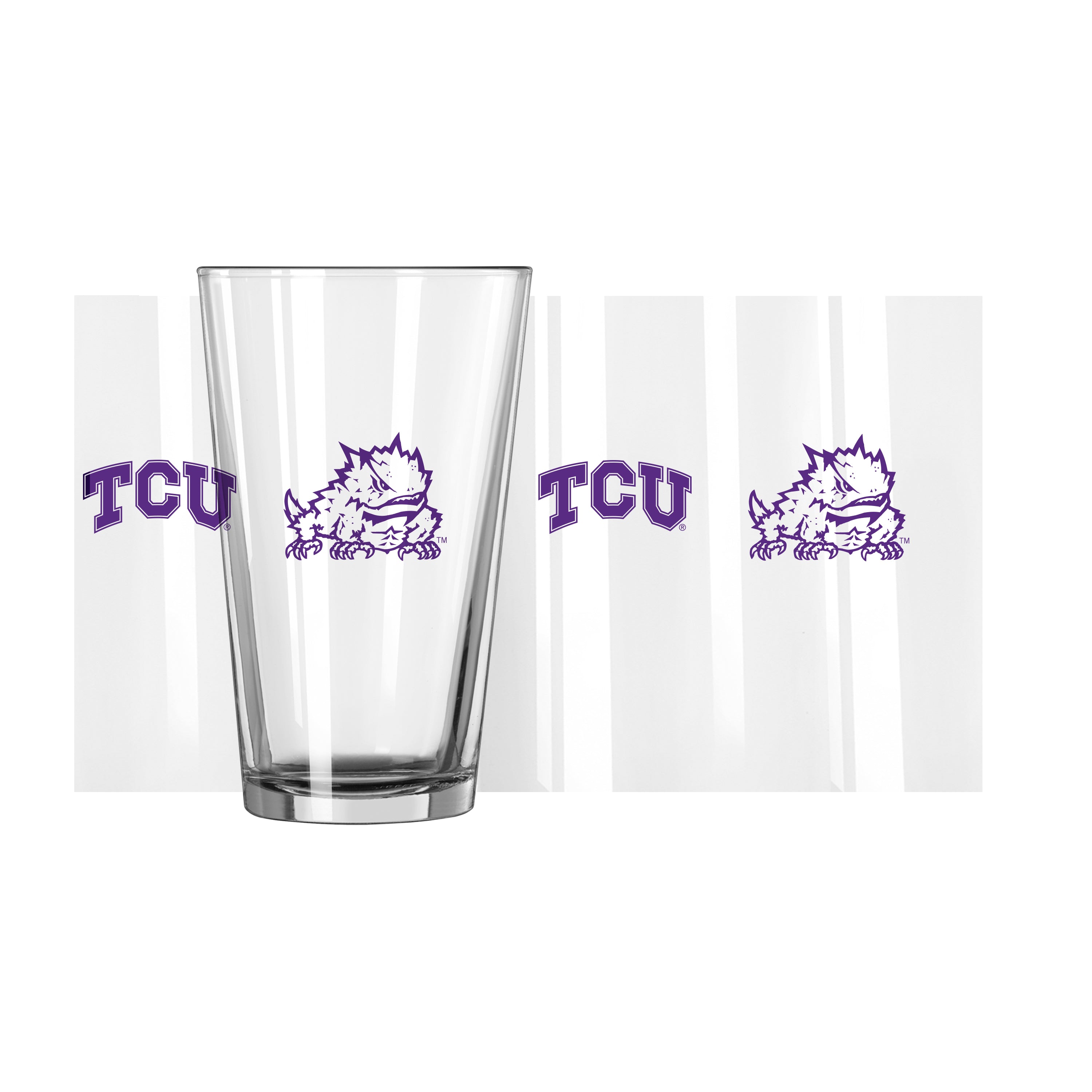 TCU 16 oz. Gameday Pint Glass