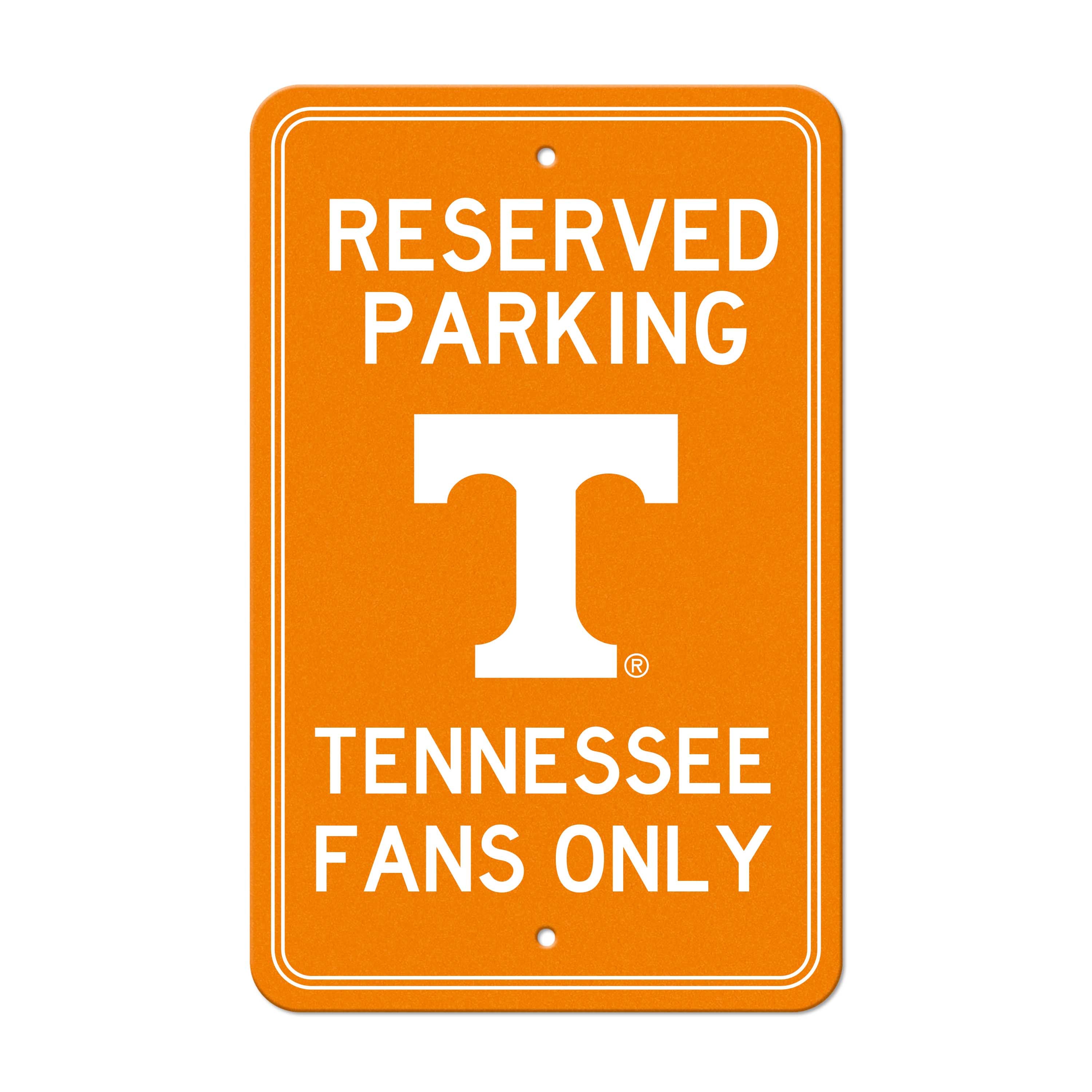 University of Tennessee Parking Sign