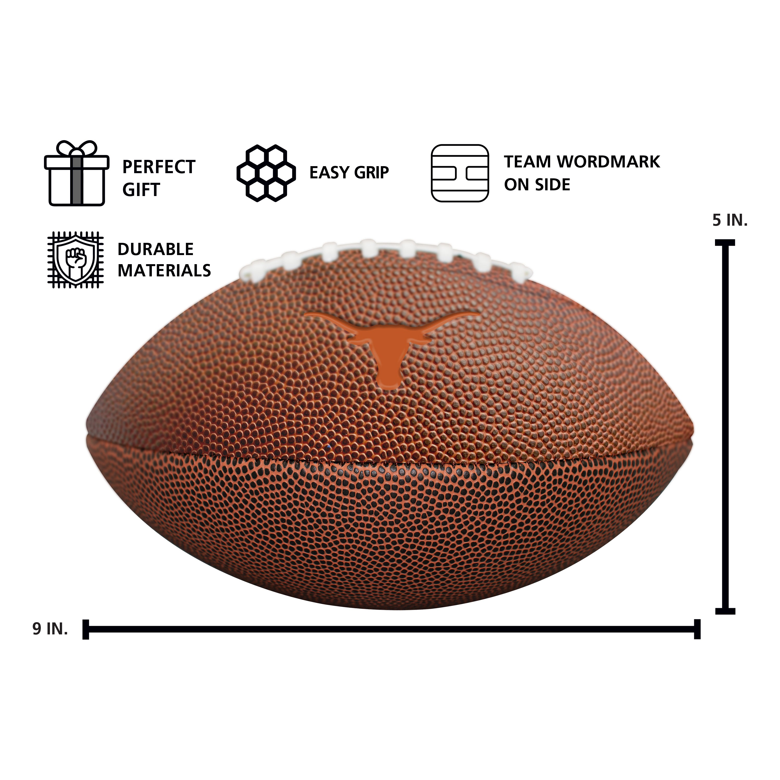 Texas Mini-Size Composite Football