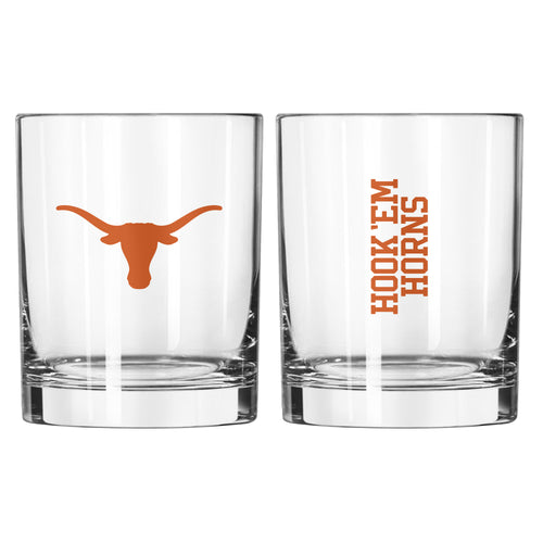 Product Image for Texas 14oz Gameday Rocks Glass