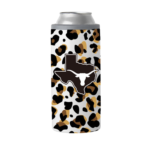 Product Image for Texas 12oz Neutral Leopard Slim Can Coolie