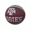 Texas A&M Mini-Size Rubber Basketball