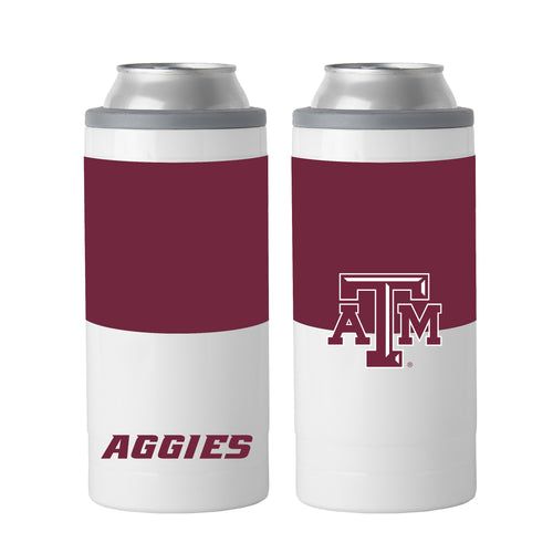 Product Image for TX A&M 12oz Colorblock Slim Can Coolie