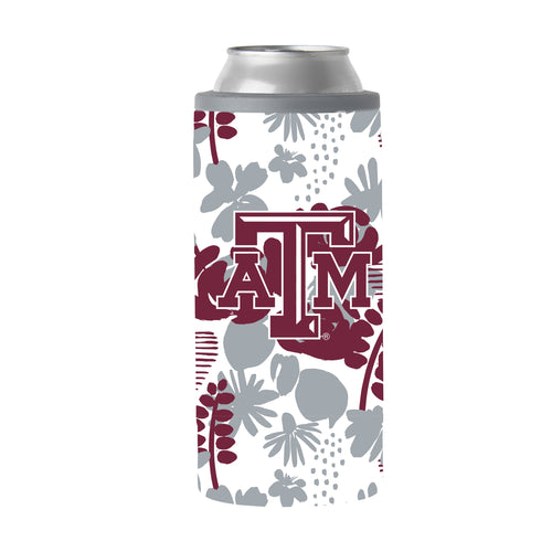 Product Image for Texas A&M 12oz Floral Slim Can Coolie