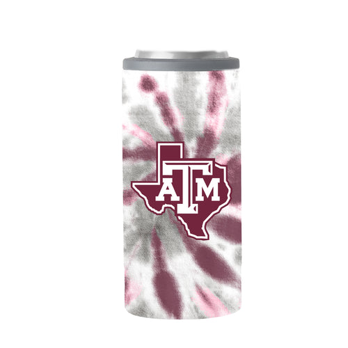 Product Image for Texas A&M 12oz Tie Dye Slim Can Coolie