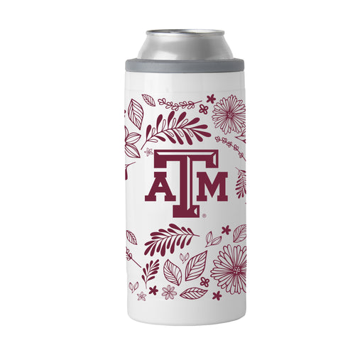Product Image for Texas A&M 12oz Botanical Slim Can Coolie