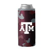 TX A&M Camo Swagger 12oz Slim Can Coolie