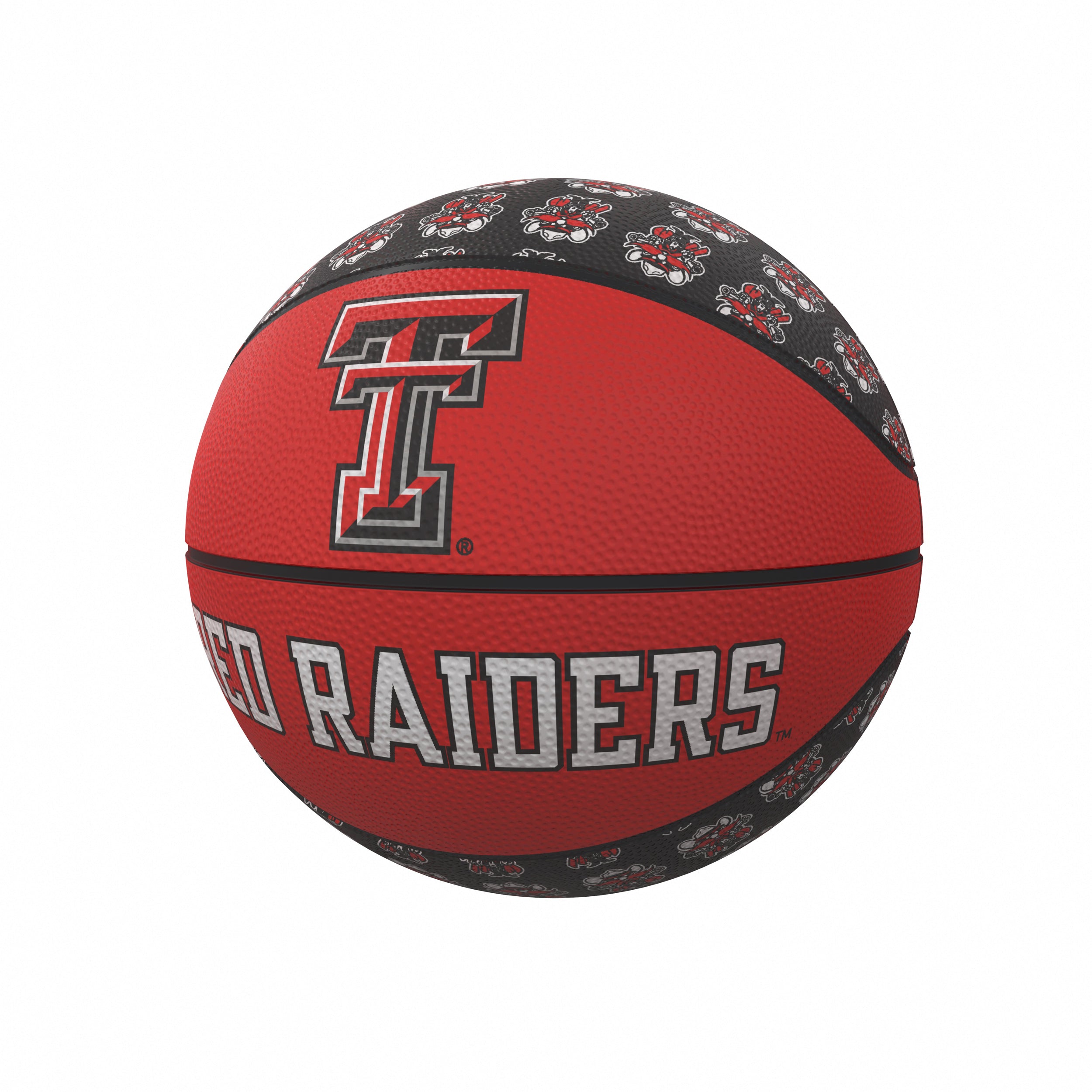Texas Tech Mini-Size Rubber Basketball