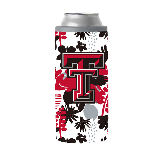 Product Image for Texas Tech 12oz Floral Slim Can Coolie