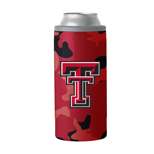 Product Image for TX Tech Camo Swagger 12oz Slim Can Coolie