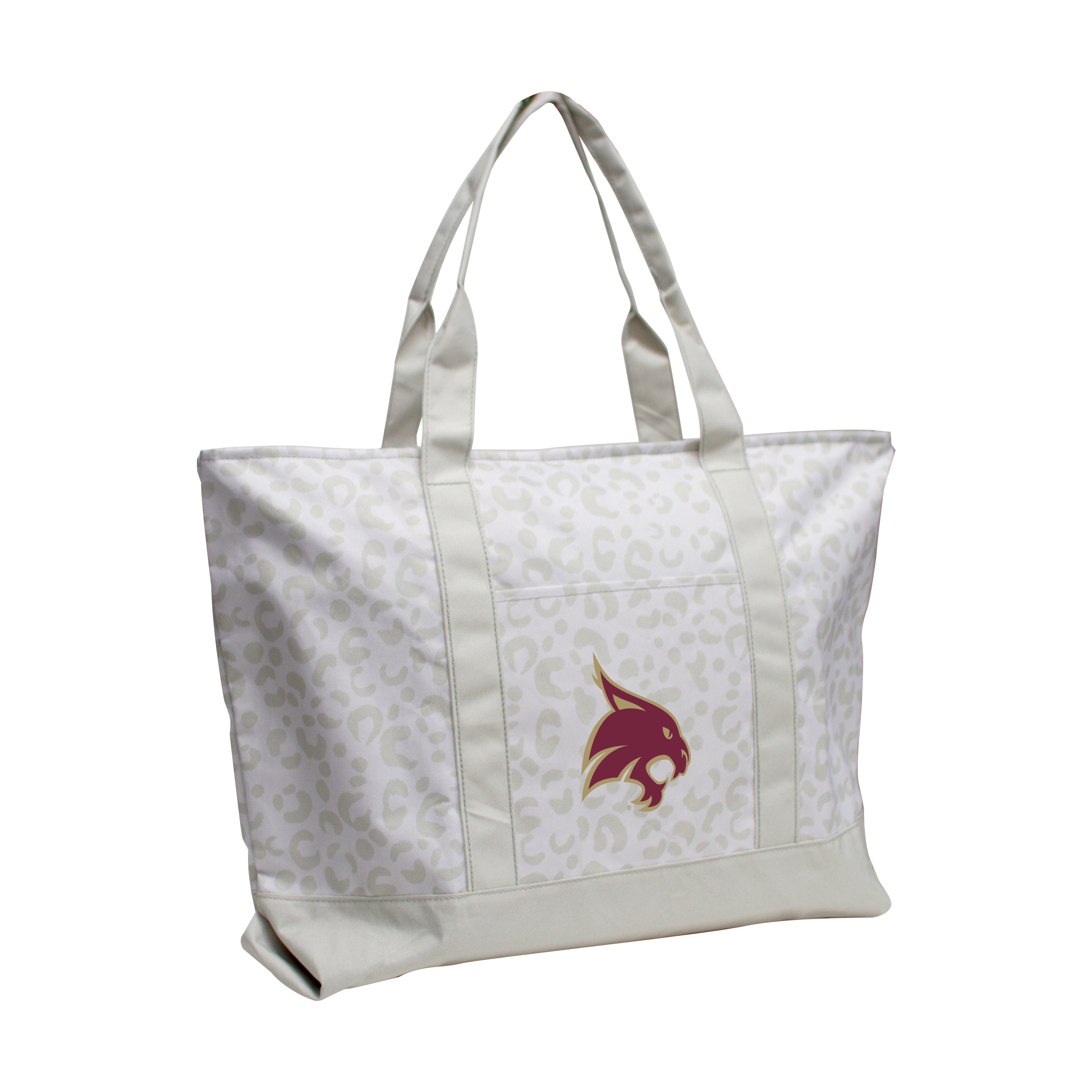 Texas State Leopard Pattern Tote