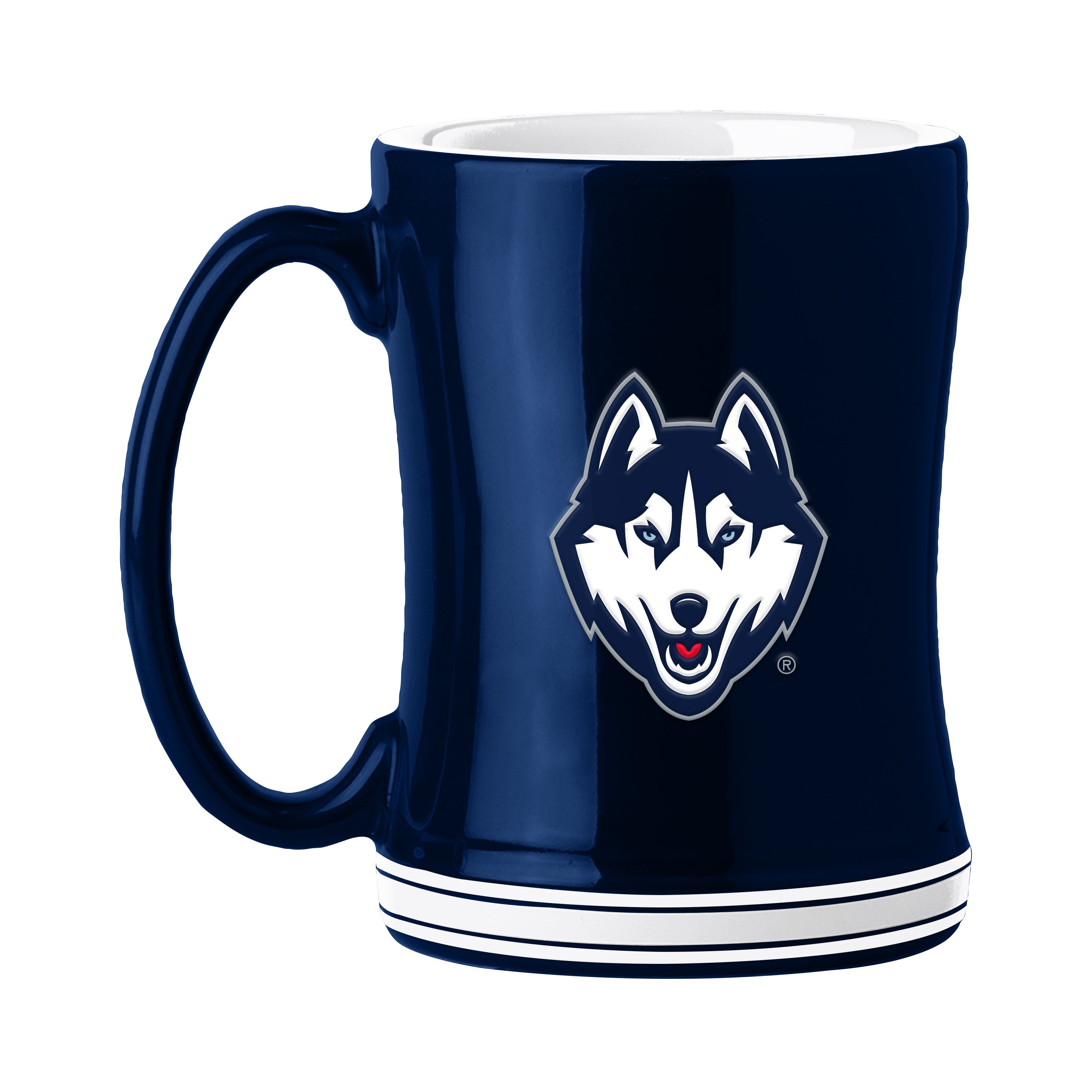 UConn 14 oz. Relief Mug