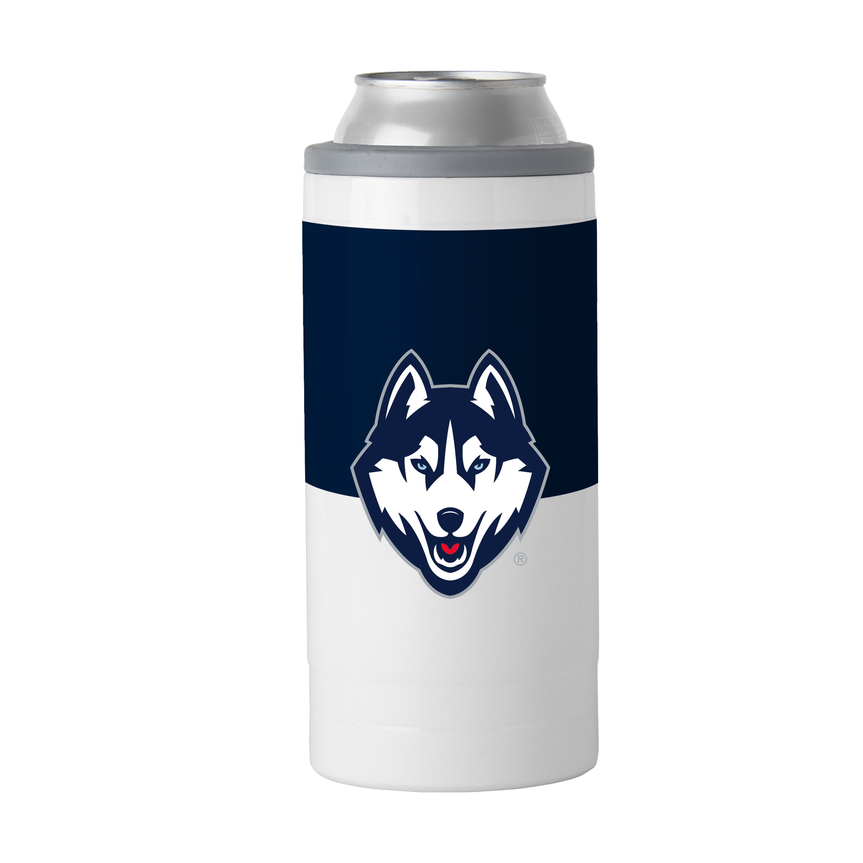 UConn 12oz Colorblock Slim Can Coolie