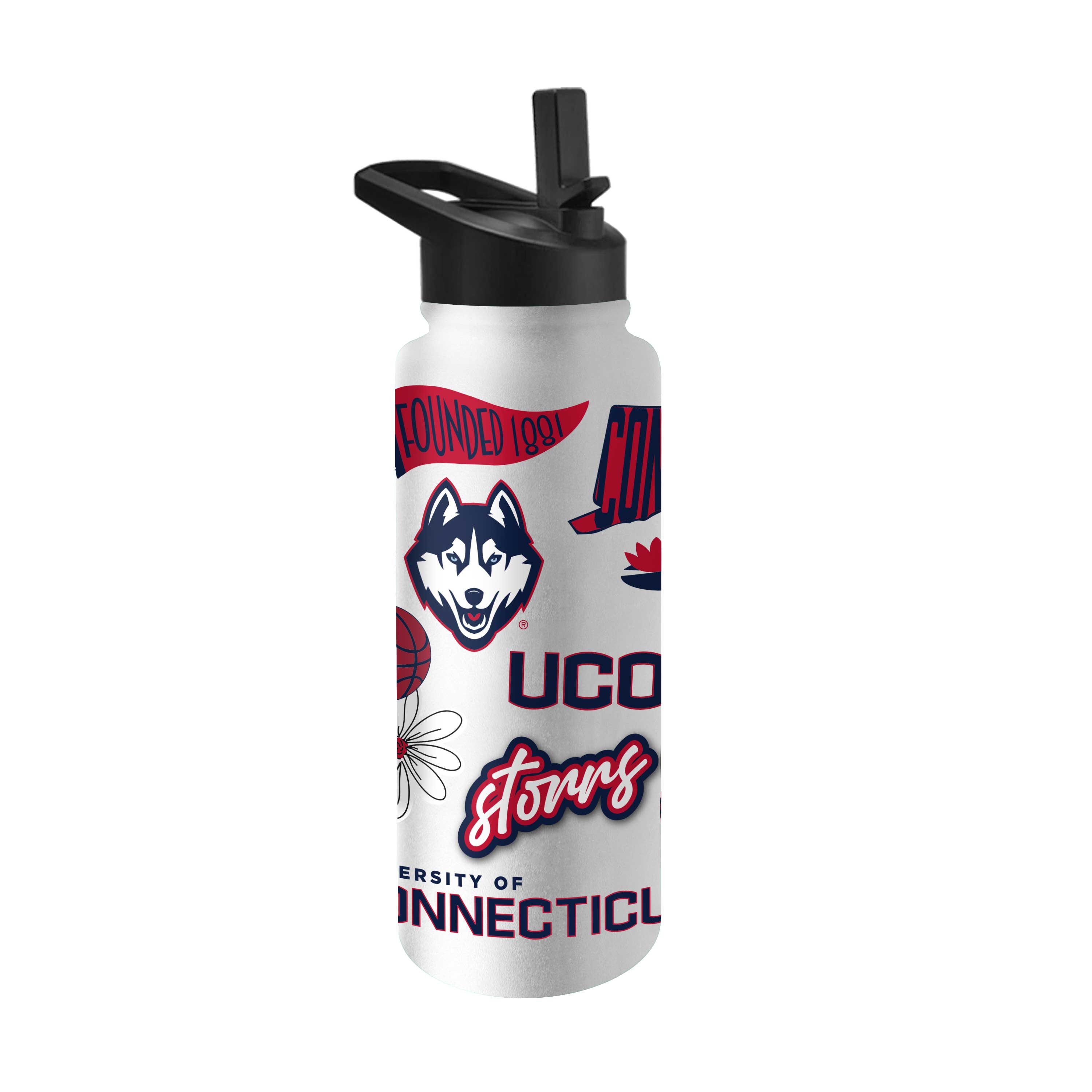 UConn 34oz Native Quencher Bottle - Logo Brands