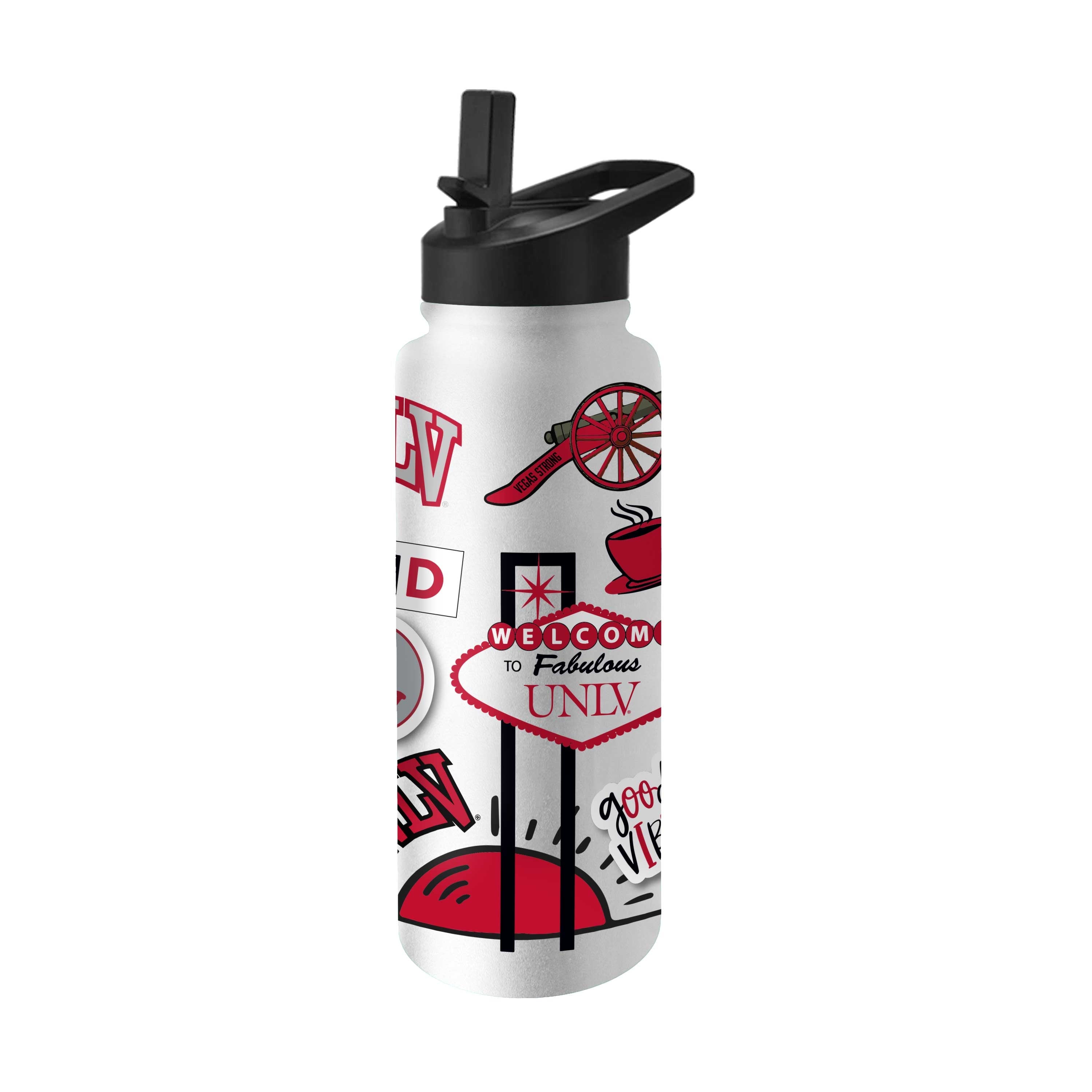 UNLV 34oz Native Quencher Bottle - Logo Brands
