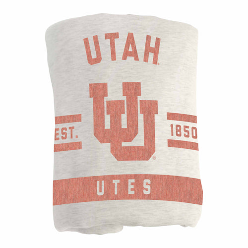 Product Image for Utah Sublimated Sweatshirt Blanket