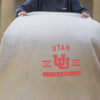 Utah Sublimated Sweatshirt Blanket