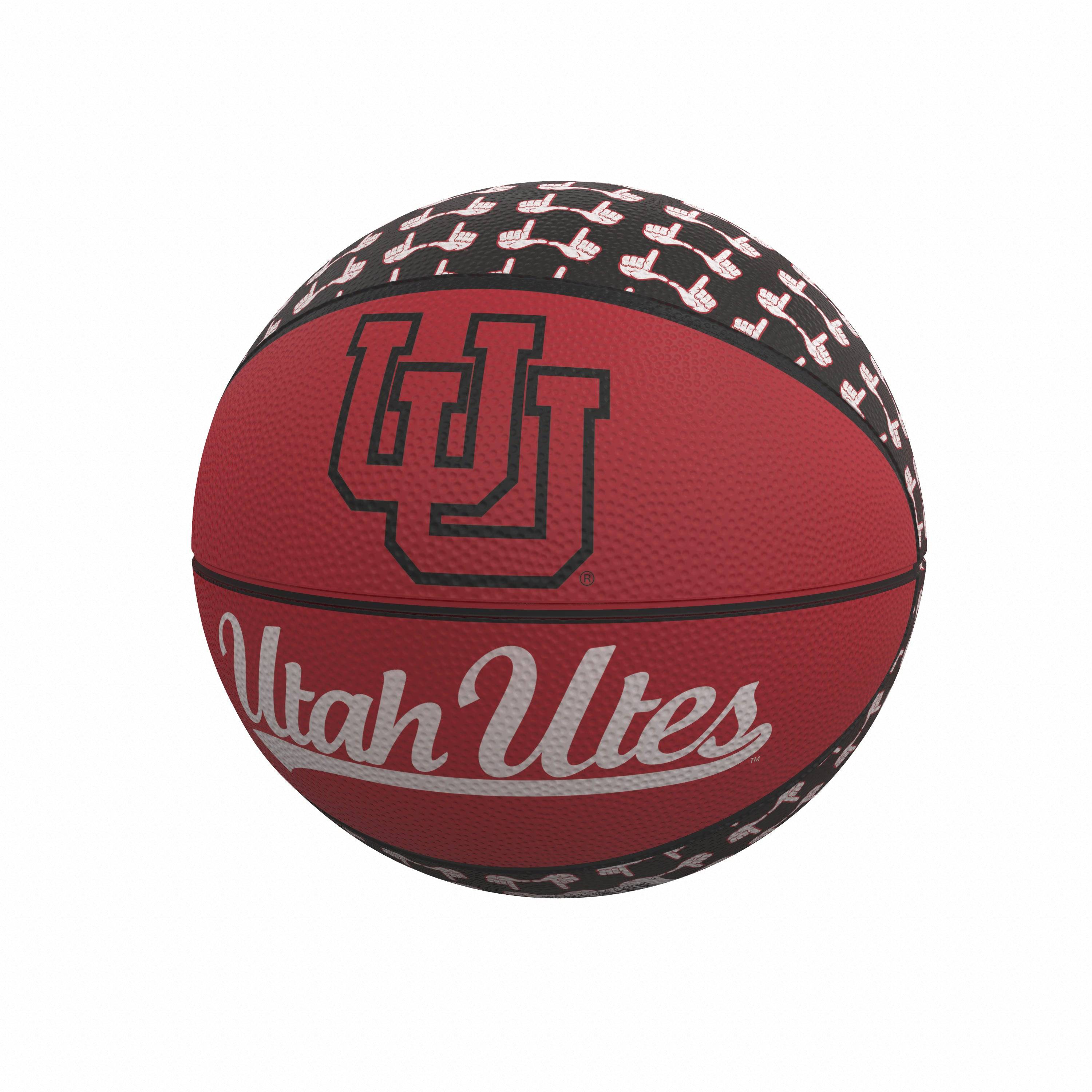 Utah Mini-Size Rubber Basketball