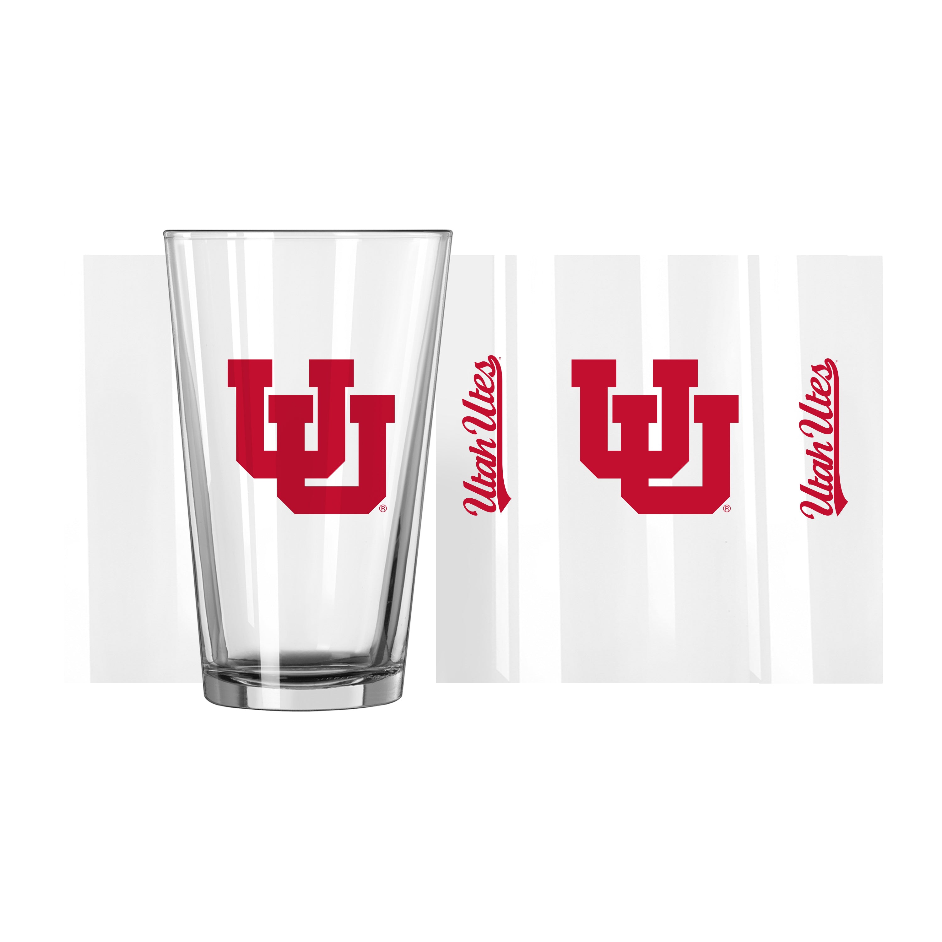 Utah 16 oz. Gameday Pint Glass