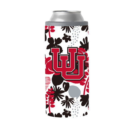 Product Image for Utah 12oz Floral Slim Can Coolie
