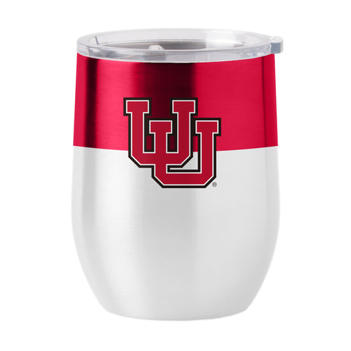 Product Image for Utah 16oz Colorblock Stainless Curved Beverage