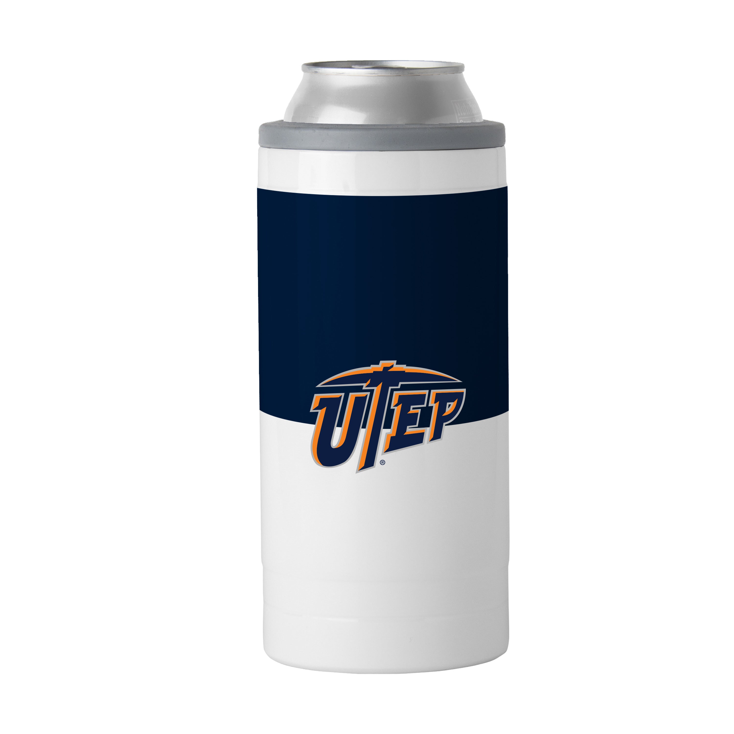 UTEP 12oz Colorblock Slim Can Coolie