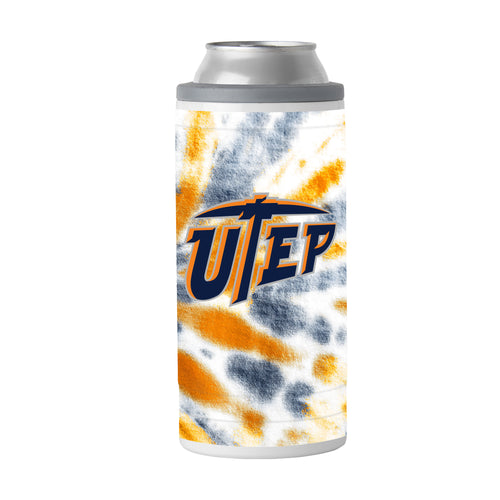 Product Image for UTEP 12oz Tie Dye Slim Can Coolie