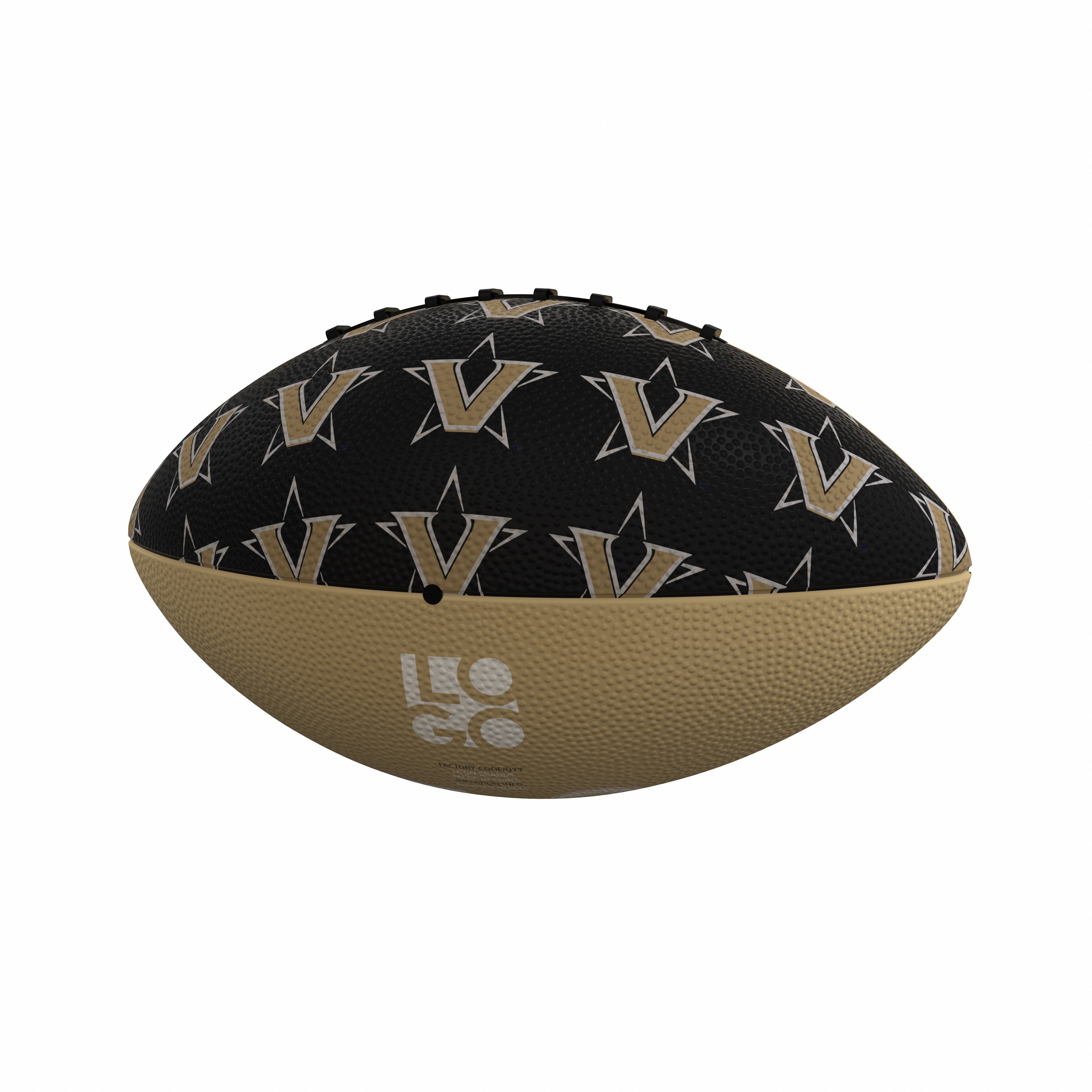 Vanderbilt Mini-Size Rubber Football