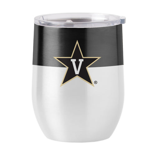 Product Image for Vanderbilt 16 oz. Colorblock Stainless Curved Beverage Tumbler